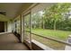 Spacious screened porch overlooking backyard at 339 Meadow Beauty Ct, Venice, FL 34293