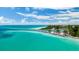 Breathtaking aerial view of a pristine beach and ocean at 4264 Wordsworth Way, Venice, FL 34293
