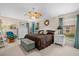 Main bedroom with king-size bed and ample closet space at 4264 Wordsworth Way, Venice, FL 34293
