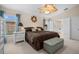 Spacious main bedroom with king-size bed and ensuite at 4264 Wordsworth Way, Venice, FL 34293