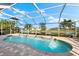 Relaxing screened pool and patio area at 4264 Wordsworth Way, Venice, FL 34293