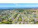 Aerial view of property and surrounding neighborhood at 49 Perimeter Dr, Englewood, FL 34223