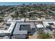 Aerial view featuring a well-maintained apartment complex near the beautiful coastal area and beach at 525 Manatee Ct # 4, Venice, FL 34285