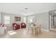 Dining room features a table, chairs, and access to the kitchen at 6213 Green View Dr # 127, Sarasota, FL 34231