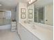 Clean bathroom with updated vanity and fixtures at 627 Alhambra Rd # 601, Venice, FL 34285