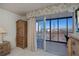 Bright bedroom with access to a private balcony at 627 Alhambra Rd # 601, Venice, FL 34285