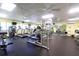 Fitness center with various exercise machines for residents at 647 White Pine Tree Rd # 34, Venice, FL 34285