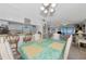 Condo dining area with kitchen and living room view at 756 White Pine Tree Rd # 211, Venice, FL 34285