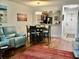 Dining area with kitchen passthrough and seating for four at 772 Bird Bay N Dr # 102, Venice, FL 34285