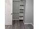 White closet with hanging rod and shelving at 8500 Agress Ave, North Port, FL 34287
