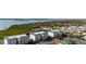 Beautiful aerial view of condo complex and waterfront access to the Gulf of Mexico at 9203 Griggs Rd # B202, Englewood, FL 34224