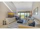 Spacious living room with comfortable seating and access to balcony at 1106 Bird Bay Way # 316, Venice, FL 34285