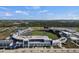 Aerial shot of a modern baseball field, perfect for sports enthusiasts and community events at 11140 Hogan Cir, Englewood, FL 34223