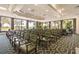 Bright conference room offering panoramic views, comfortable seating, and a versatile space for meetings and events at 11140 Hogan Cir, Englewood, FL 34223