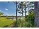 Serene pond view from backyard at 11692 Spotted Margay Ave, Venice, FL 34292