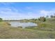 Peaceful lake view with lush green landscape at 12029 Tapestry Ln, Venice, FL 34293