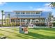 Community clubhouse with playground and outdoor seating at 12861 Oriago St, Venice, FL 34293