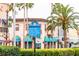 Local Venice destination featuring directional signage and palm trees at 12861 Oriago St, Venice, FL 34293