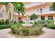 Peaceful courtyard with fountain and seating area at 1602 Gondola Park Dr # 1602, Venice, FL 34292
