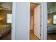 Shared bathroom between two bedrooms with tub shower combo at 17953 Grand Prosperity Dr, Venice, FL 34293