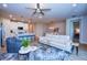 Open floor plan boasts modern kitchen and spacious living area at 17953 Grand Prosperity Dr, Venice, FL 34293