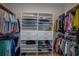 Large walk-in closet with ample shelving and hanging space at 17953 Grand Prosperity Dr, Venice, FL 34293