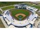 Aerial view of a baseball stadium at 23499 Awabuki Dr # 102, Venice, FL 34293