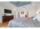 Main bedroom with ensuite access and large dresser at 23499 Awabuki Dr # 102, Venice, FL 34293