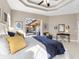 Main bedroom with king bed and access to the private patio at 249 Rio Terra, Venice, FL 34285