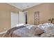 Charming bedroom with a double bed and decorative wall art at 3162 Cordova Ter, North Port, FL 34291
