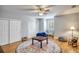 Bonus room featuring hardwood flooring, lots of storage, with natural light at 340 N River Rd, Venice, FL 34293