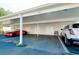 Covered parking garage with space for two cars at 437 Cerromar Ln # 513, Venice, FL 34293