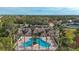 Community pool with surrounding lounge area at 4621 Gaeta Dr, Venice, FL 34293