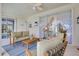 Inviting screened-in patio with cozy seating, perfect for enjoying the outdoors at 523 Park Estates Sq, Venice, FL 34293