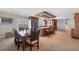Bright dining area adjacent to the kitchen at 550 W Flamingo # 401, Venice, FL 34285