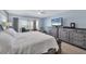 Spacious bedroom with king-size bed and ocean view at 550 W Flamingo # 401, Venice, FL 34285