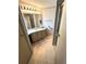Bathroom featuring a vanity, shower, and tiled floor at 563 Portside Dr, North Port, FL 34287
