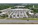 Aerial view of Publix anchored shopping center and parking lot at 6232 Drucker Cir, Port Charlotte, FL 33981
