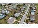 Neighborhood view showcasing the location of the house among other homes at 6232 Drucker Cir, Port Charlotte, FL 33981