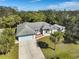 Single-story home with a large yard at 740 Citrus Rd, Venice, FL 34293