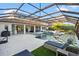 Spacious patio with a large pool, perfect for entertaining at 7484 Ripetta St, Sarasota, FL 34240