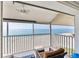 Spacious balcony offering stunning ocean and beach views at 1000 Tarpon Center Dr # 601, Venice, FL 34285