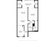 Detailed floor plan showing layout of the home with room dimensions and labeled areas at 104 Capri Isles Blvd # 107, Venice, FL 34292