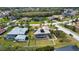 A beautiful neighborhood aerial view showcases lush landscaping, homes, and community amenities at 15804 29Th E St, Parrish, FL 34219