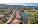 Beautiful aerial view of condo community near golf course at 3500 El Conquistador Pkwy # 333, Bradenton, FL 34210