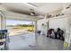 Spacious garage with overhead storage and room for two cars at 4309 Renwick Dr, Parrish, FL 34219