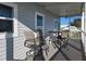 Relaxing outdoor porch featuring comfortable seating and a great view at 530 Walnut Cir, Venice, FL 34285