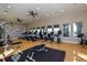 State-of-the-art fitness center with various equipment at 600 Nasturtium Ct, Nokomis, FL 34275