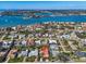 Scenic aerial of the property showing its location in the community near the ocean and intercoastal waterway at 612 Cadiz Rd, Venice, FL 34285