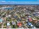 Great neighborhood shot showing the location of the property relative to intercoastal waterway and the coastline at 612 Cadiz Rd, Venice, FL 34285